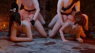 8-18 | يوميا SFM &amp;amp; Blender 3D الإباحية الساخنة كبيرة الثدي