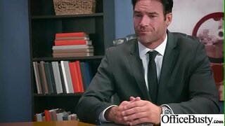 (Valentina Nappi) Bangor Slut Big Tits Gadis Meunangkeun Nailed Di Kantor vid-30