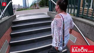 Enostavno priti: Adrienne Poljub je umazana ole petelin-zasvojen široko! Cambaron.com